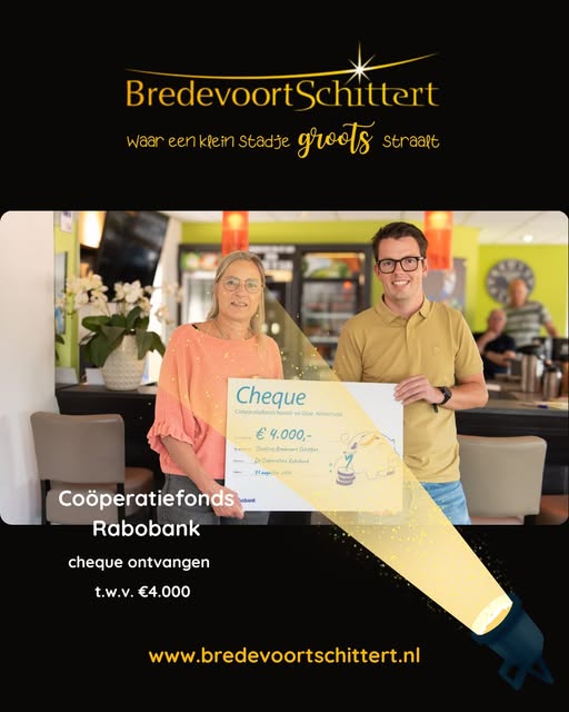 Een schitterende bijdrage!